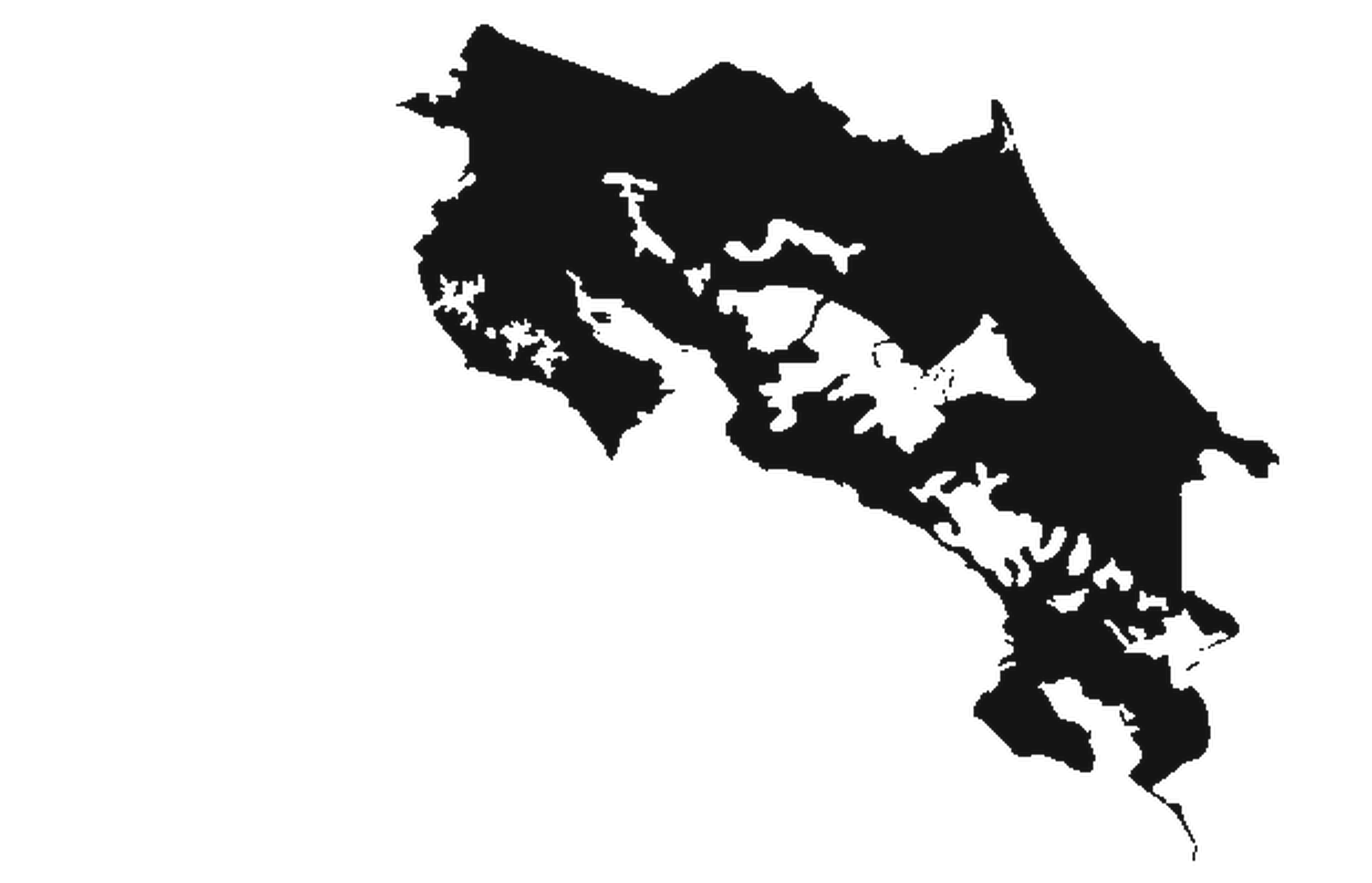 Mapa de Costa Rica